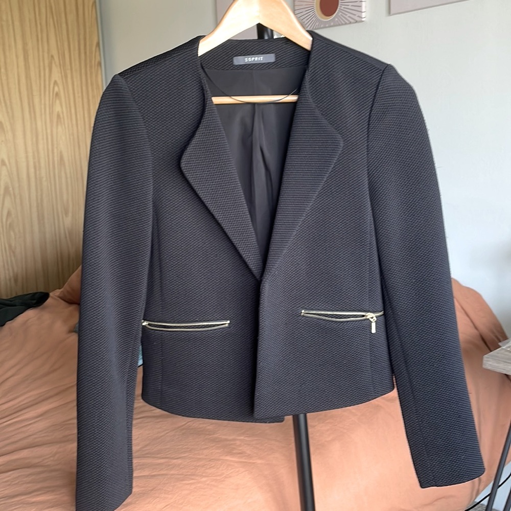 Black elegant blazers